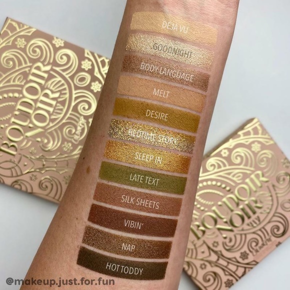 ColourPop "Boudoir Noir" eyeshadow palette - Picture 4 of 11